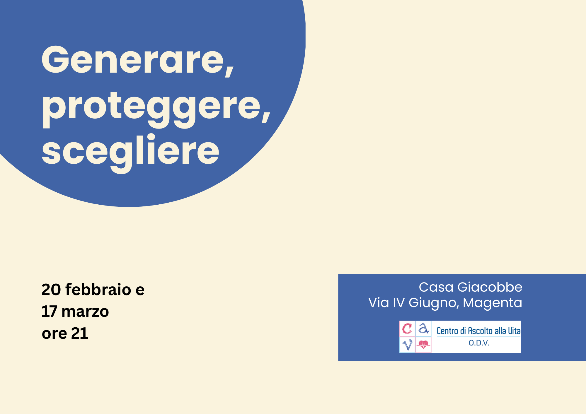 Generare, proteggere, scegliere